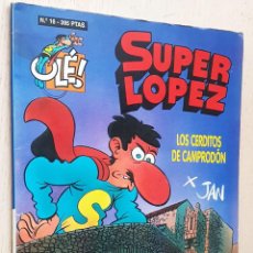 Comics : SUPER LOPEZ Nº 16. LOS CERDITOS DE CAMPRODÓN - JAN. Lote 356254010