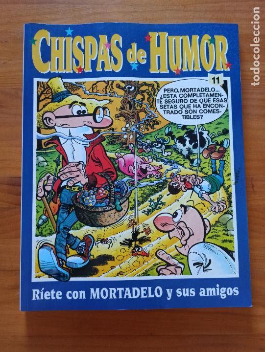 C&oacute;mics: CHISPAS DE HUMOR N&ordm; 11 - MORTADELO - EDICIONES B (HL) - Foto 1