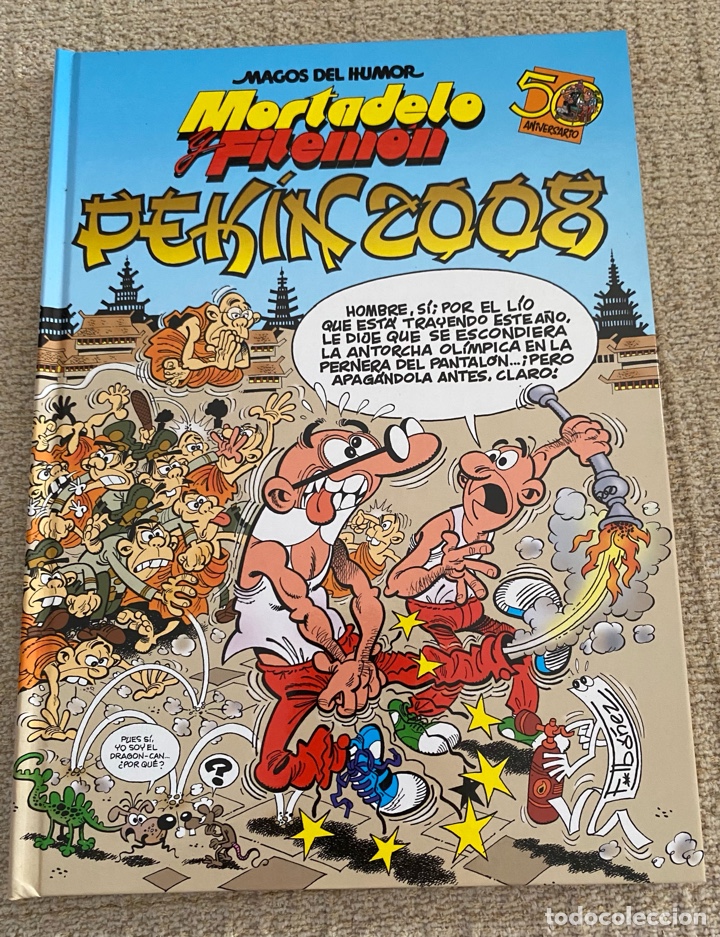C&oacute;mics: Mortadelo y Filem&oacute;n . Pek&iacute;n 2008 - Foto 1