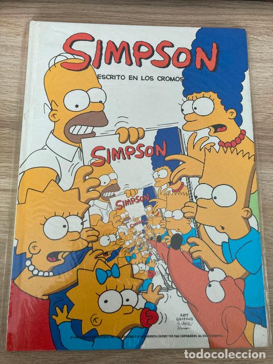 C&oacute;mics: MAGOS DEL HUMOR LOS SIMPSON. ESCRITO EN LOS CROMOS. CIRCULO DE LECTORES - Foto 1