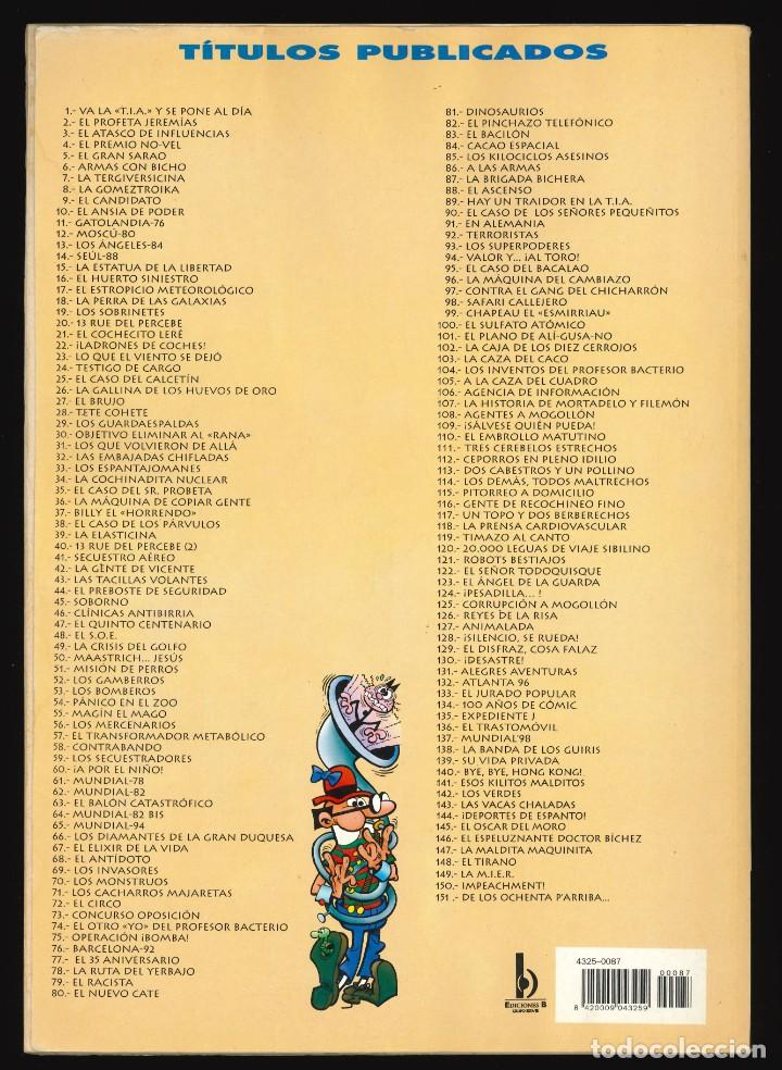 C&oacute;mics: MORTADELO Y FILEM&Oacute;N - EDICIONES B / N&Uacute;MERO 87 (2&ordf; EDICI&Oacute;N) 2000 - Foto 2