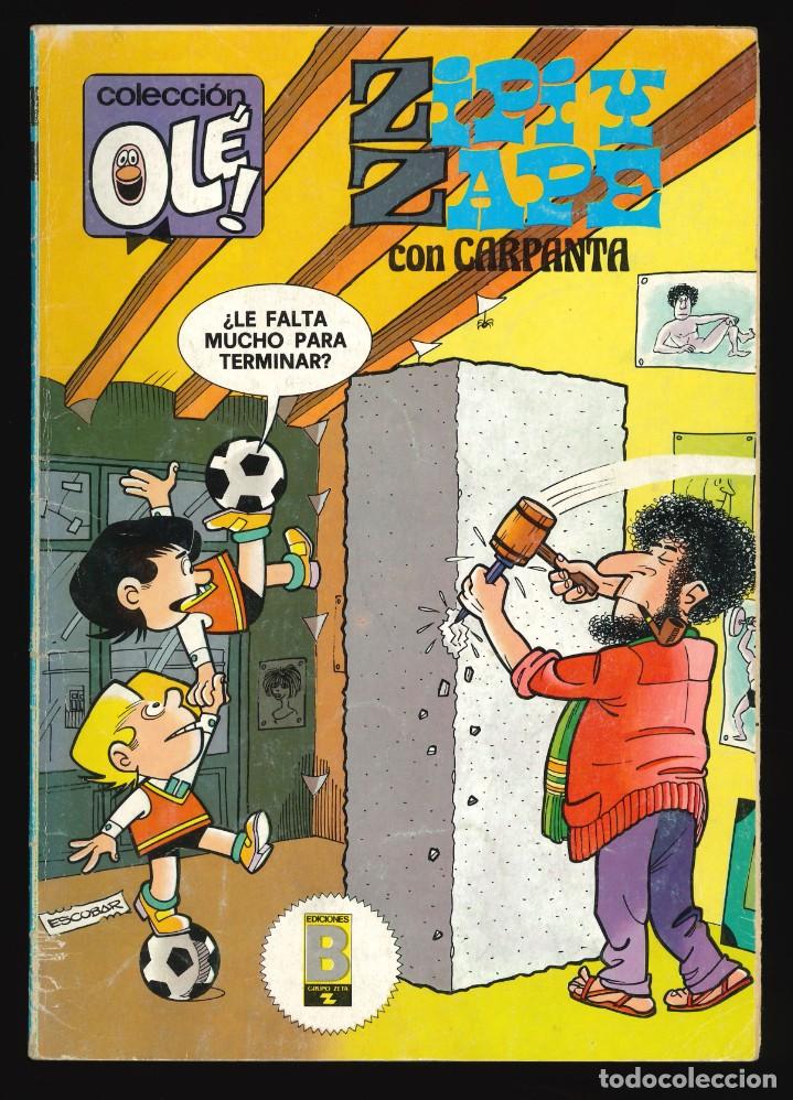 C&oacute;mics: COLECCI&Oacute;N OL&Eacute; - EDICIONES B / N&Uacute;MERO 196 (ZIPI Y ZAPE CON CARPANTA) - Foto 1