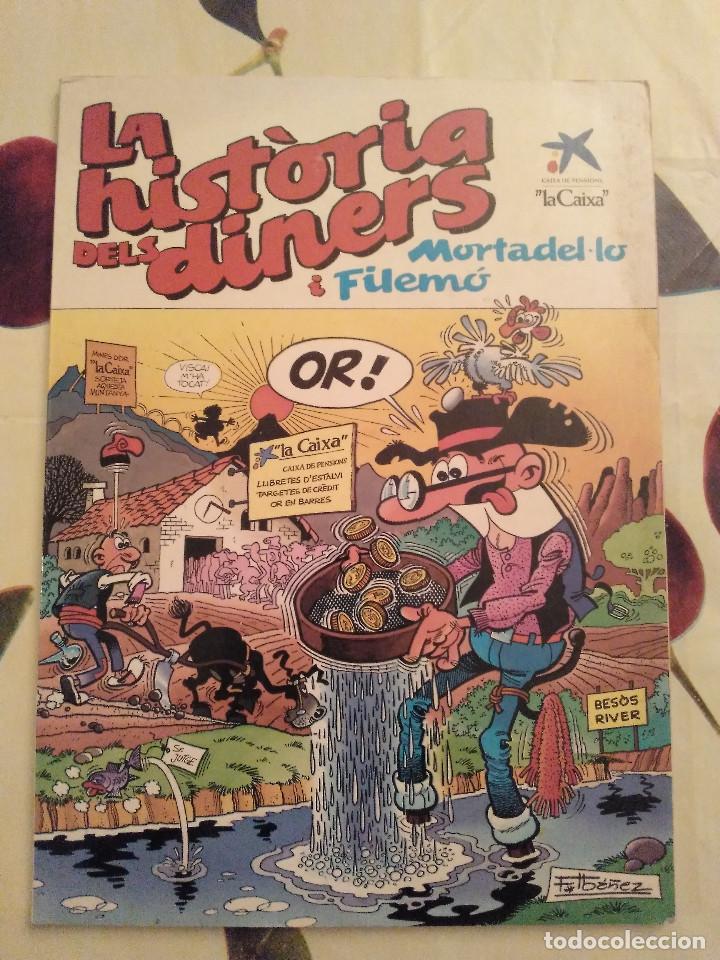 C&oacute;mics: MORTADELO Y FILEMON LA HISTORIA DELS DINERS . TOMO LA CAIXA. ( EN CATALAN ) - Foto 1