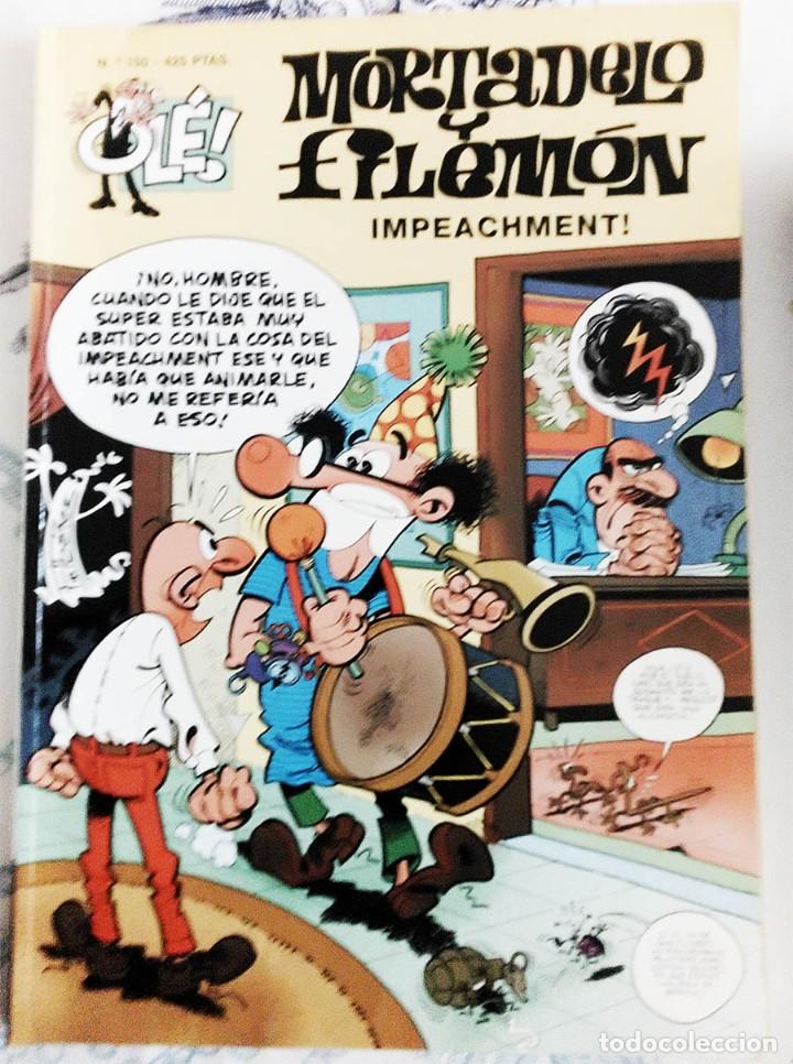 C&oacute;mics: MORTADELO Y FILEMON EDICIONES B COL. OLE N.&ordm; 150 IMPEACHMENT - Foto 1