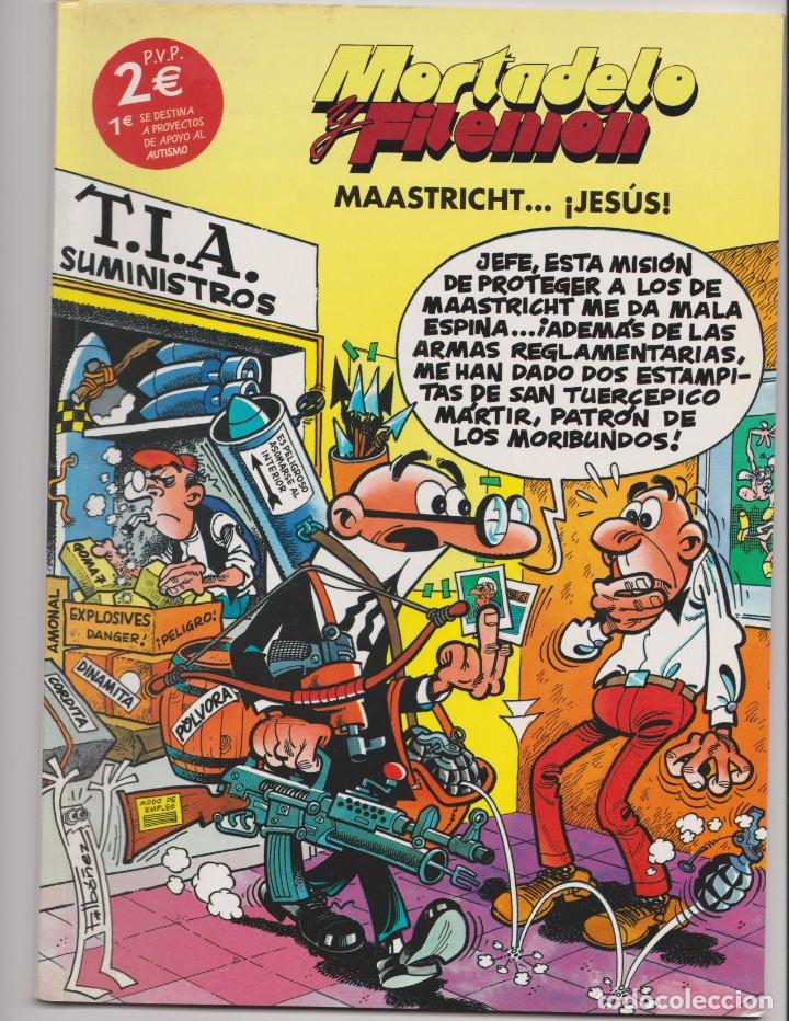 C&oacute;mics: MORTADELO Y FILEMON &rdquo; MAASTRICHT.... JES&Uacute;S &rdquo; - Foto 1