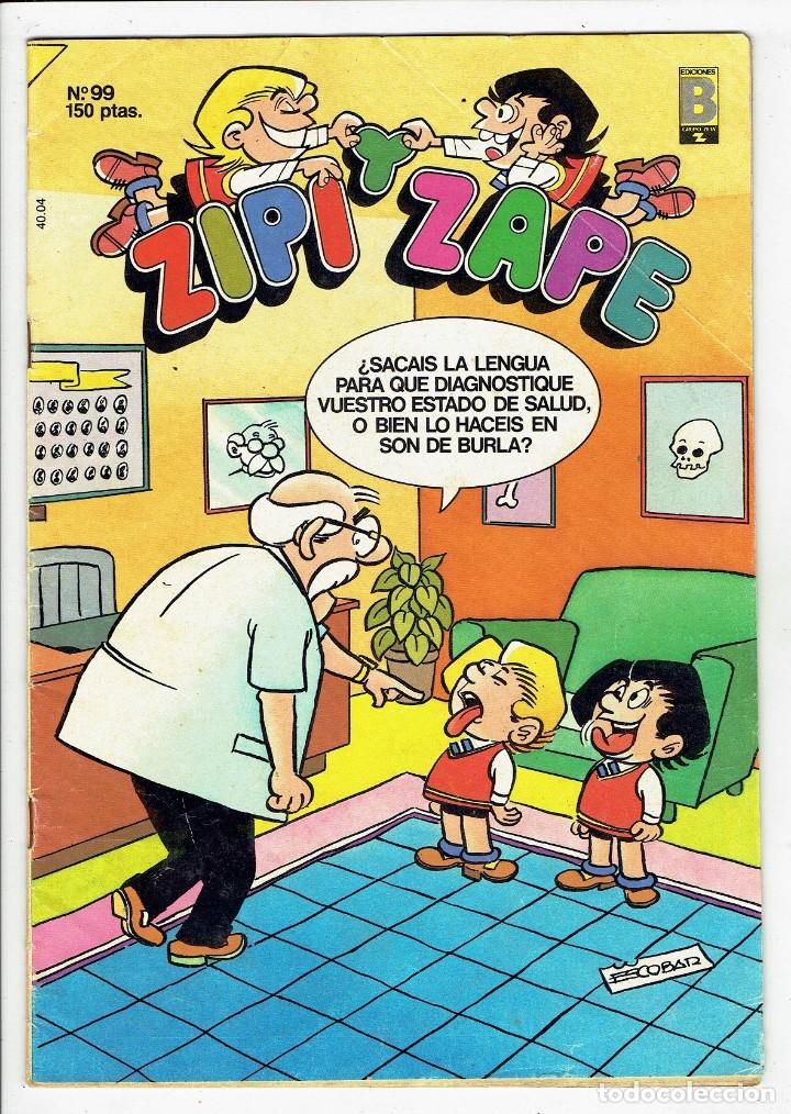 C&oacute;mics: ZIPI Y ZAPE N&ordm; 99 - EDICIONES B - 1987 - Foto 1