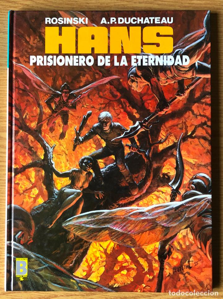 C&oacute;mics: HANS N&ordm;2 - ROSINSKI, A.P.DUCHATEAU, EDICIONES B 1990 - TAPAS DURAS - Foto 1