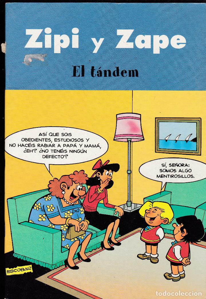 C&oacute;mics: ZIPI Y ZAPE - EL T&Aacute;NDEM - SUPERCOMICS N&ordm; 23 DE 36 - EDICIONES B - - Foto 1