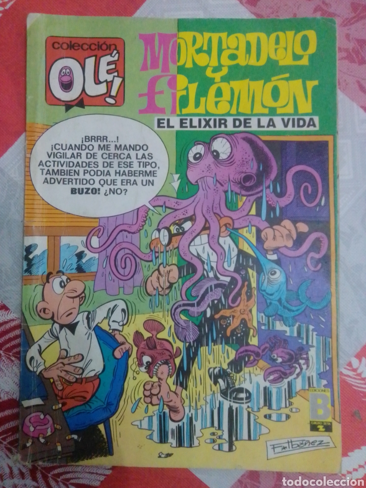 C&oacute;mics: Comic Mortadelo y Filem&oacute;n el elixir de la vida 99-M 65 ediciones b primera edici&oacute;n - Foto 1