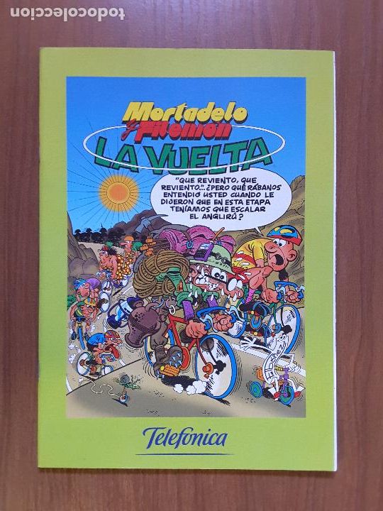 C&oacute;mics: Mortadelo y Filem&oacute;n. La Vuelta. Telef&oacute;nica. - Foto 1