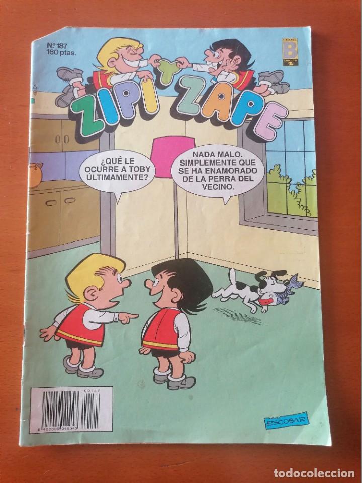 C&oacute;mics: ZIPI Y ZAPE N&ordm; 187 * EDICIONES B * - Foto 1