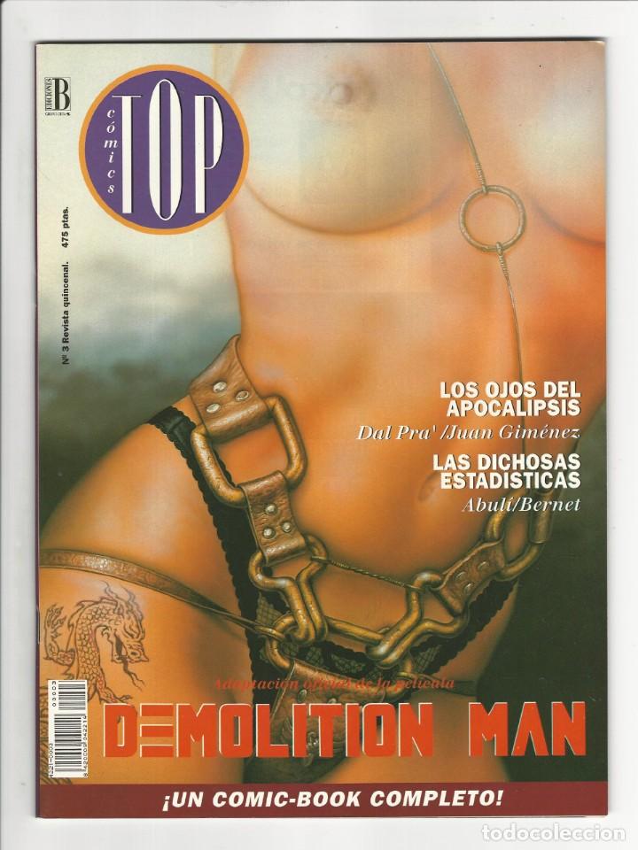 C&oacute;mics: Ediciones B. Top comics revista. 3. Gimenez. - Foto 1