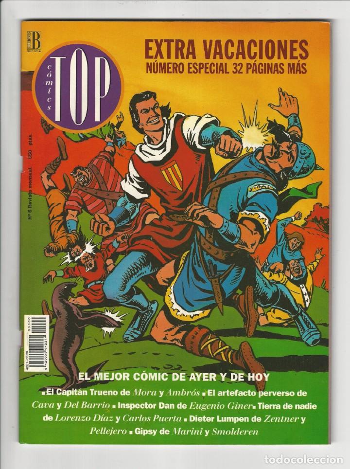 C&oacute;mics: Ediciones B. Top comics revista. 6. Trueno. Mora. Ambros. - Foto 1