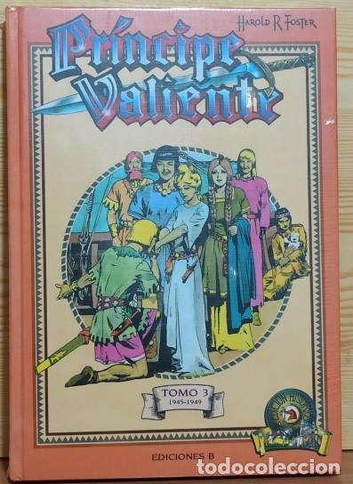 C&oacute;mics: PR&Iacute;NCIPE VALIENTE - TOMO N&ordm; 3 - HAROLD FOSTER - EDICIONES B - Foto 1