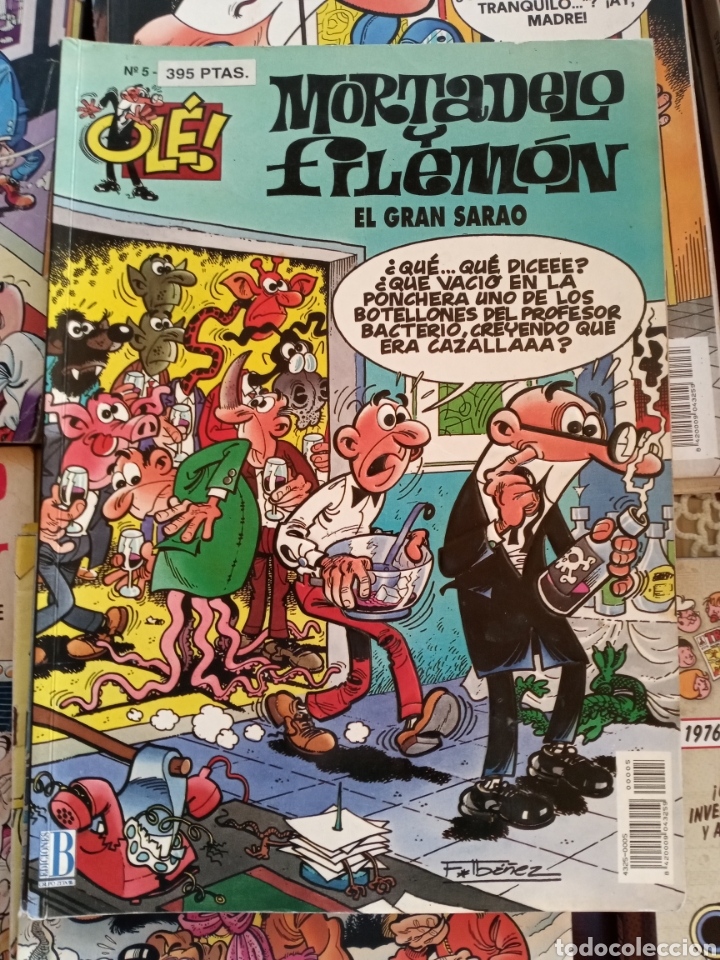 C&oacute;mics: Colecci&oacute;n Ol&eacute; 5 Mortadelo y Filem&oacute;n 1&ordf; edici&oacute;n cj55 - Foto 1