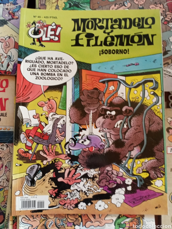 C&oacute;mics: Colecci&oacute;n Ol&eacute; 45 Mortadelo y Filem&oacute;n cj55 - Foto 1