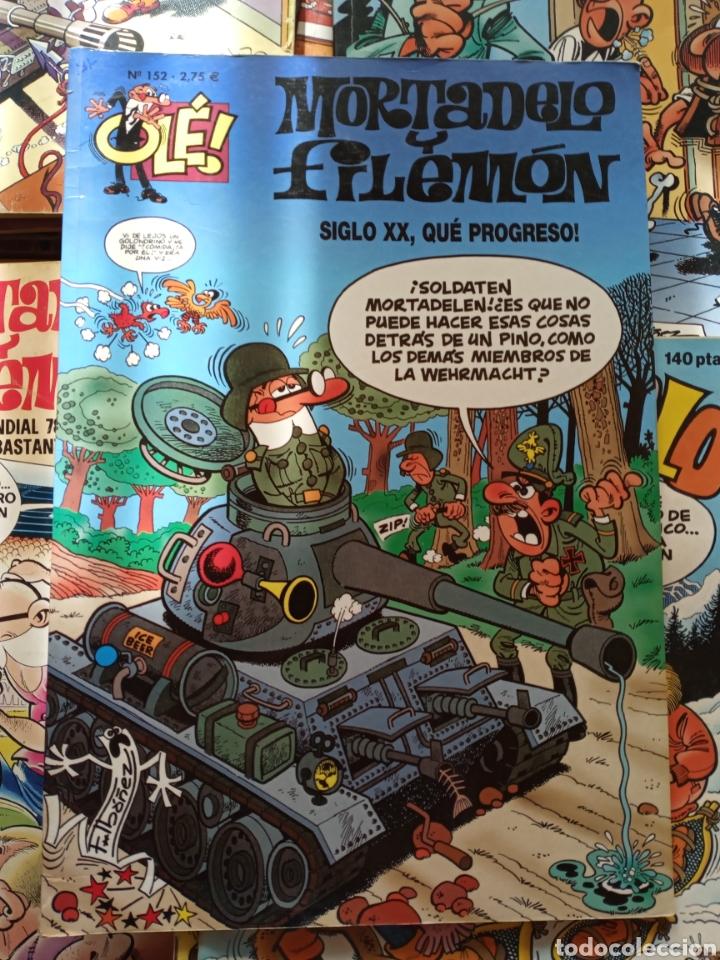 C&oacute;mics: Colecci&oacute;n Ol&eacute; 152 Mortadelo y Filem&oacute;n. cj55 - Foto 1