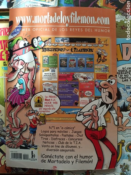 C&oacute;mics: Colecci&oacute;n Ol&eacute; 110 Mortadelo y Filem&oacute;n cj55 - Foto 2