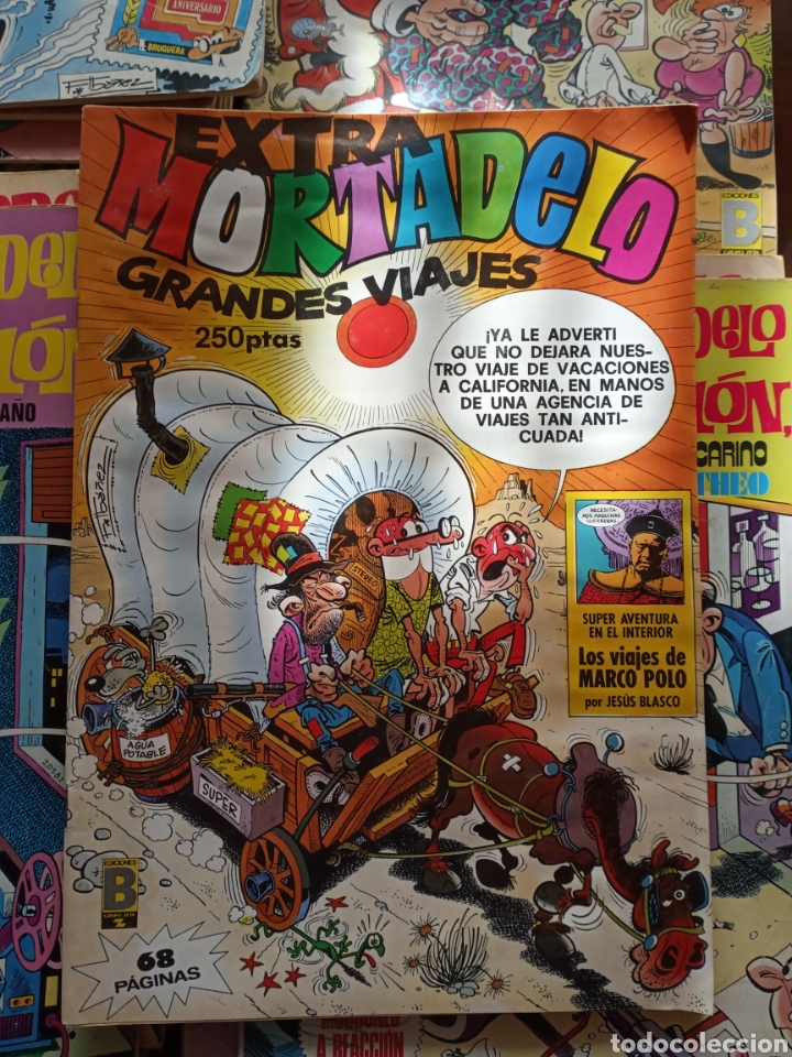 C&oacute;mics: Mortadelo extra Grandes viajes cj55 - Foto 1
