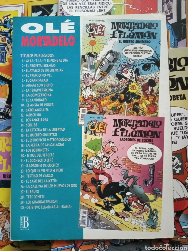 C&oacute;mics: Colecci&oacute;n Ol&eacute; 35 Mortadelo y Filem&oacute;n 1&ordf; edici&oacute;n cj55 - Foto 2