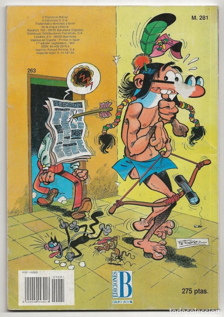 C&oacute;mics: OL&Eacute;! MORTADELO Y FILEM&Oacute;N N&ordm; 263 - 1&ordf; EDICI&Oacute;N 1992 - EDICIONES B 1992 - Foto 3