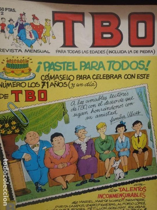 C&oacute;mics: TBO . N&ordm; 2 - EDICIONES B - Foto 1