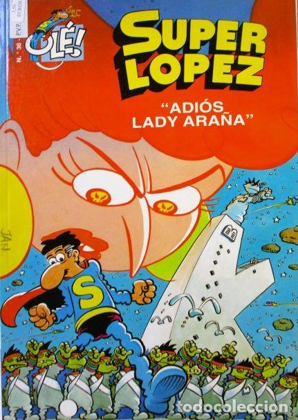 C&oacute;mics: &rdquo;Adios lady ara&ntilde;a&rdquo; Superl&oacute;pez - Foto 1