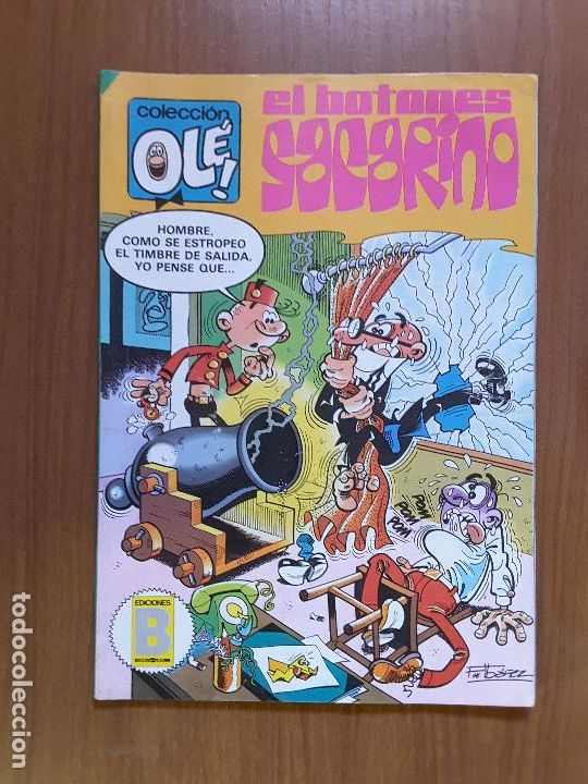 C&oacute;mics: El Botones Sacarino. Ol&eacute; 268- I7. Ediciones B. - Foto 1