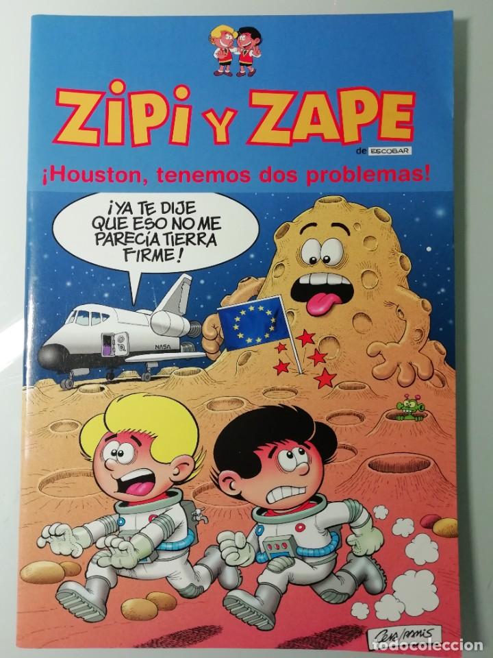C&oacute;mics: ZIPI Y ZAPE- HOUSTON TENEMOS DOS PROBLEMAS- EDICIONES B 2004- ESCOBAR - Foto 1