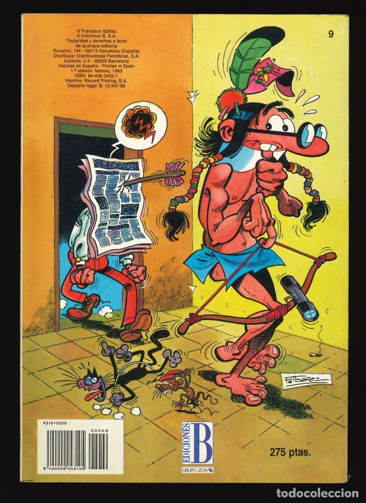 C&oacute;mics: MORTADELO Y FILEM&Oacute;N (OL&Eacute;) - EDICIONES B (1992) / N&Uacute;MERO 9 (DE 15) - Foto 2