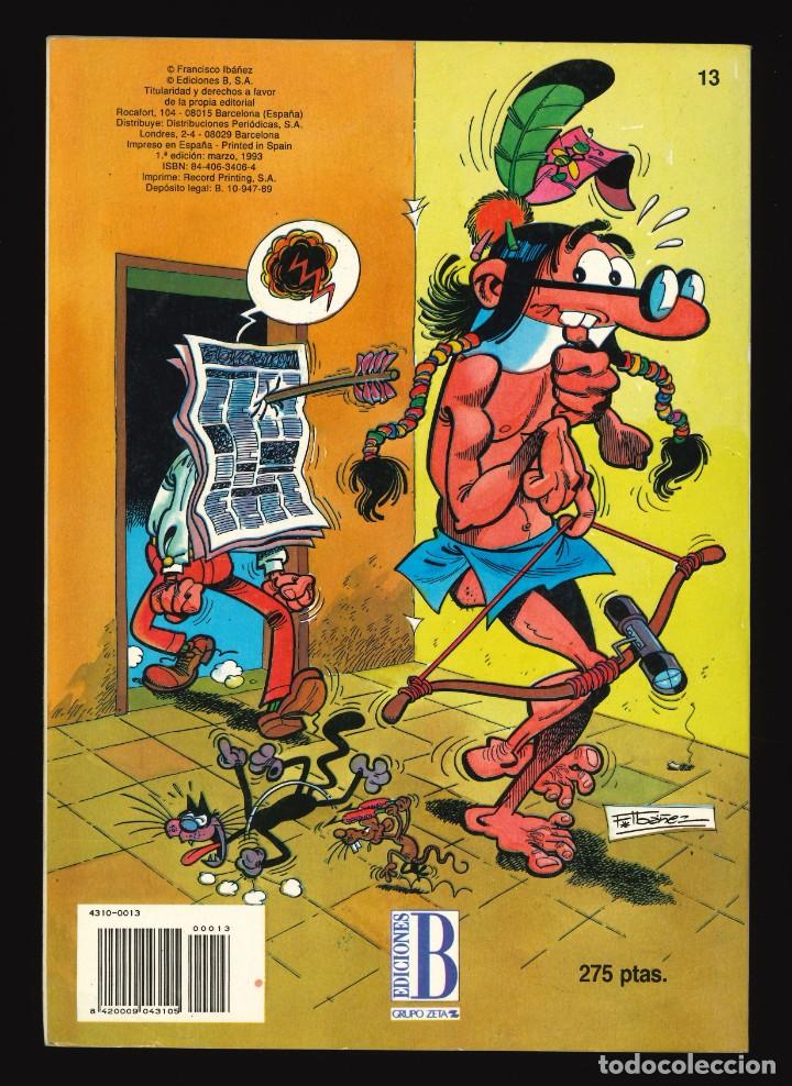 C&oacute;mics: MORTADELO Y FILEM&Oacute;N (OL&Eacute;) - EDICIONES B (1992) / N&Uacute;MERO 13 (DE 15) - Foto 2
