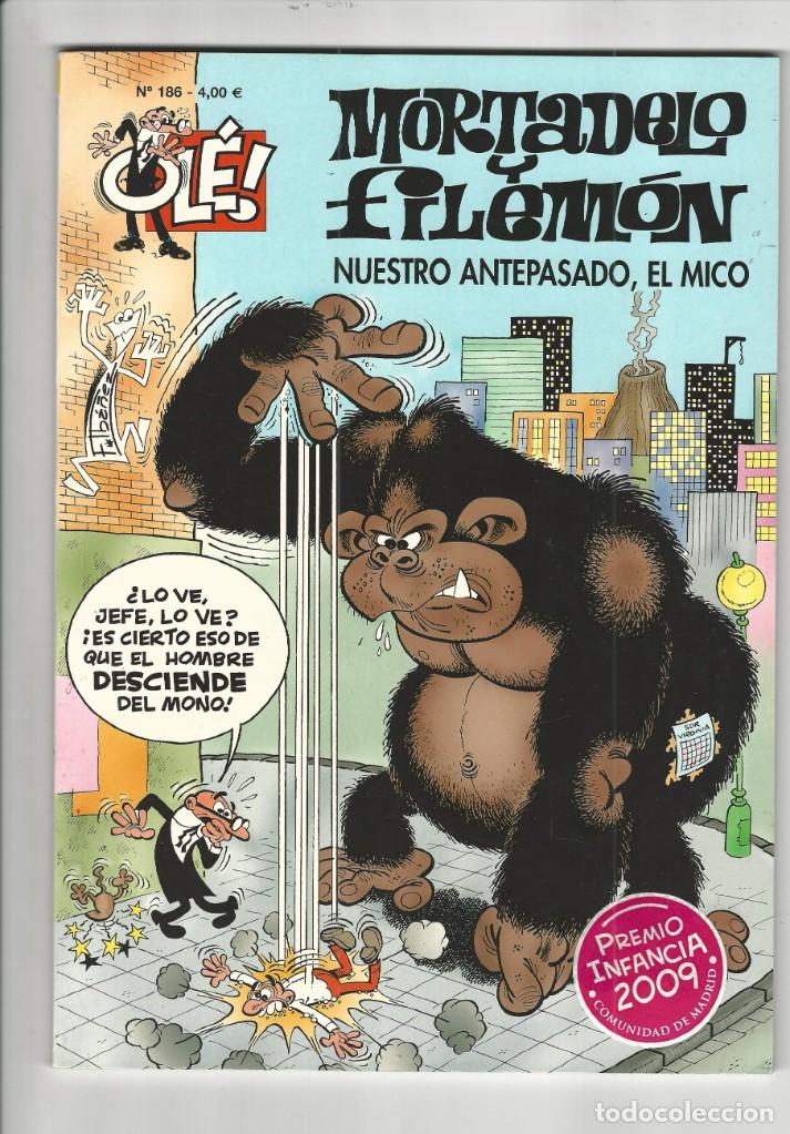 C&oacute;mics: Ediciones B. Colecci&oacute;n Ol&eacute; Mortadelo y Filem&oacute;n. 186 - Foto 1
