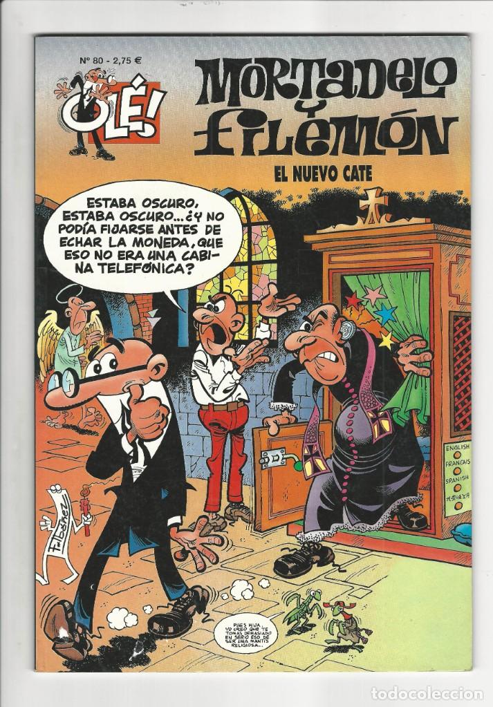 C&oacute;mics: Ediciones B. Colecci&oacute;n Ol&eacute; Mortadelo y Filem&oacute;n. 80 - Foto 1