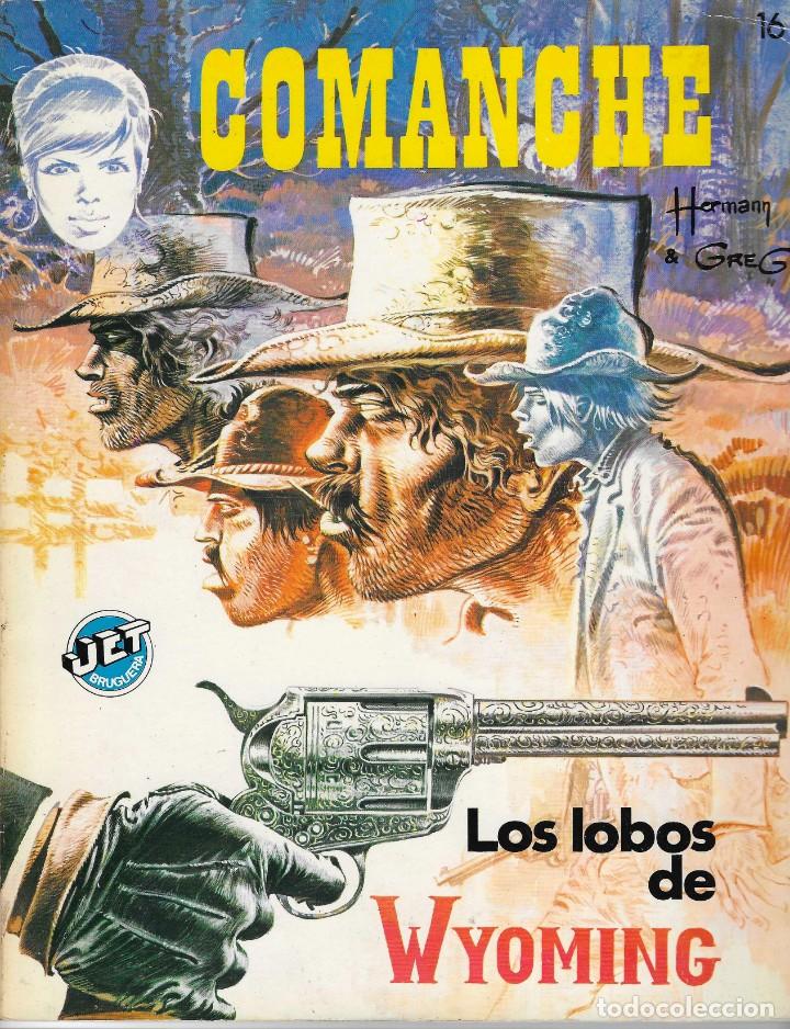C&oacute;mics: JET BRUGUERA -- N&ordm; 16 COMANCHE -- LOS LOBOS DE WYOMING - Foto 1