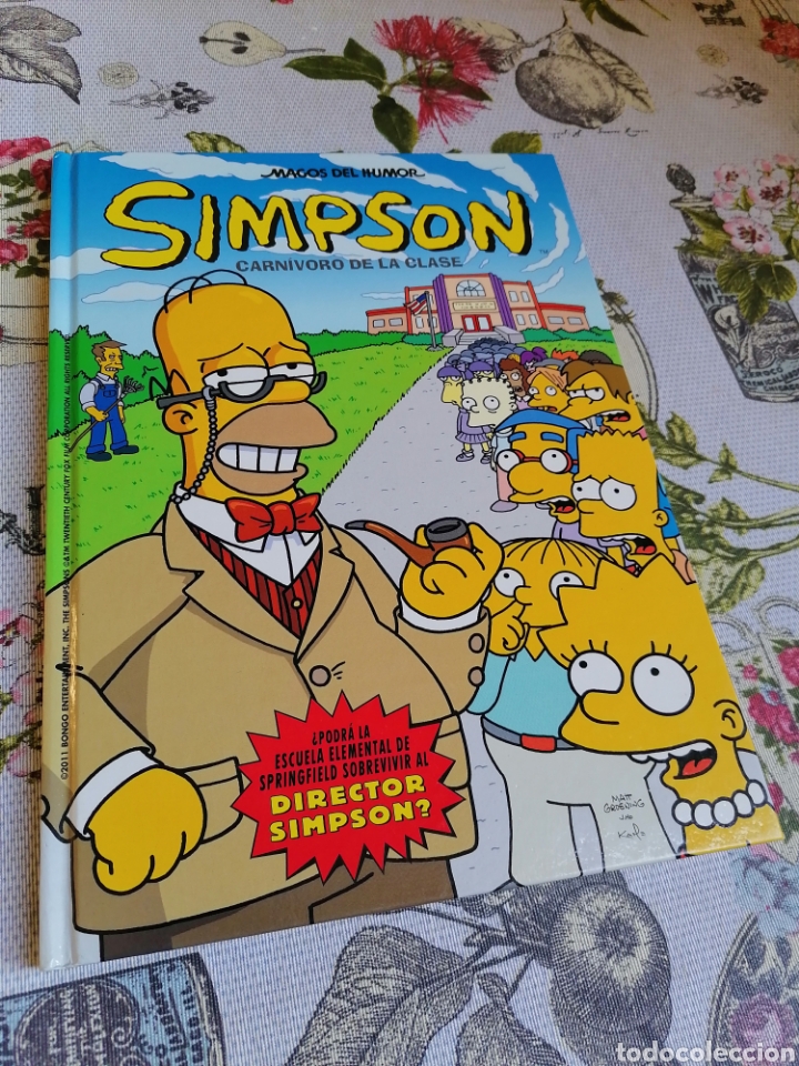 Comics: SIMPSON MAGOS DEL HUMOR N°33 CARNÍVORO DE LA CLASE.EDICIONES B. DIFÍCIL
