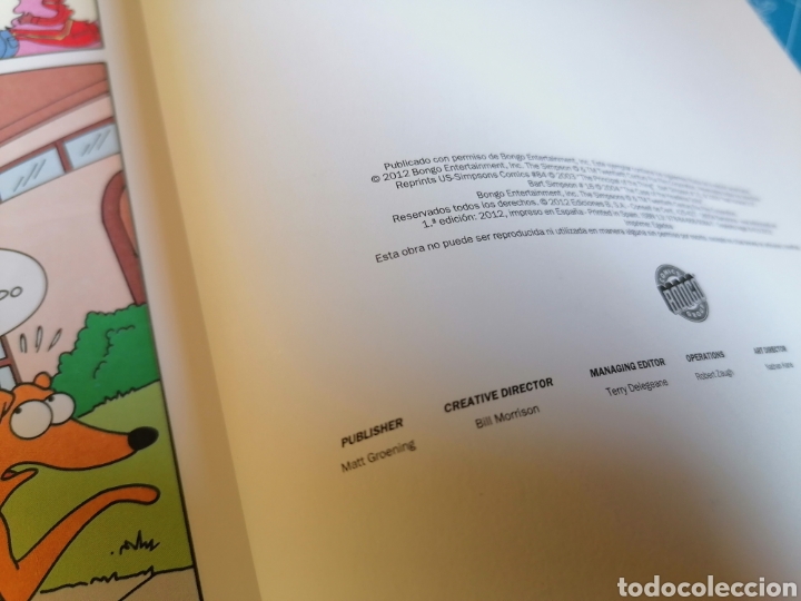 C&oacute;mics: SIMPSON MAGOS DEL HUMOR N&deg;33 CARN&Iacute;VORO DE LA CLASE.EDICIONES B. DIF&Iacute;CIL - Foto 9