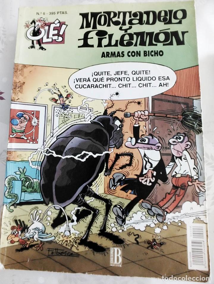 C&oacute;mics: MORTADELO Y FILEMON ARMAS CON BICHO OLE N.&ordm; 6 - Foto 1