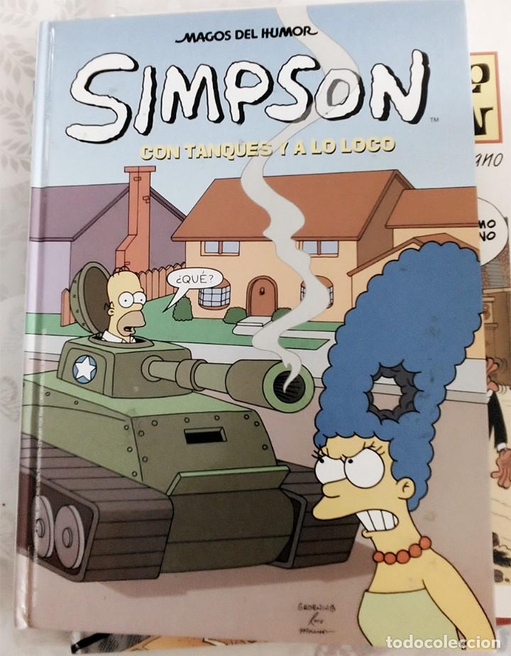 C&oacute;mics: SIMPSON CON TANQUE Y A LO LOCO 2004 MAGOS HUMOR 8 - Foto 1