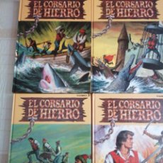 Cómics: EL CORSARIO DE HIERRO. EDICIONES HISTÓRICAS. 4 VOLÚMENES. Lote 322254118