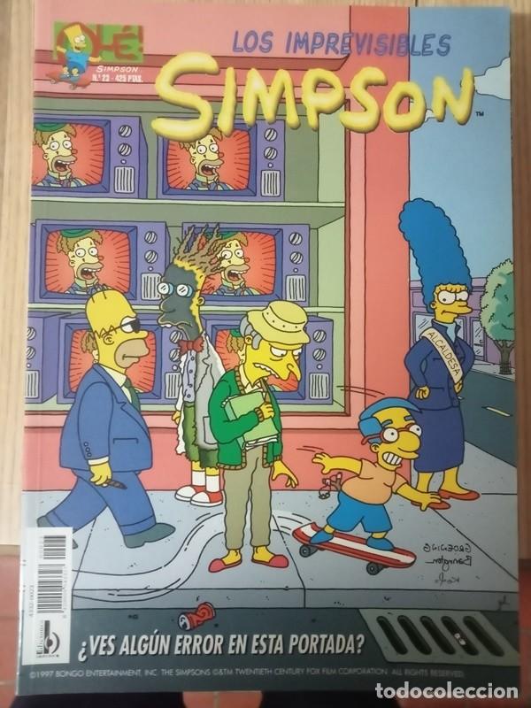 C&oacute;mics: los imprevisibles simpson N&ordm; 23 - Foto 1