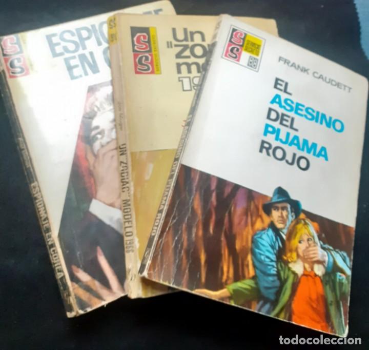 C&oacute;mics: Lote de 3 Novelas de Bruguera Servicio Secreto - Foto 1