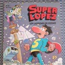 Comics : SUPERLÓPEZ OLÉ 22 LOS LADRONES DE OZONO JAN SÚPER LÓPEZ 2 EDICIÓN MARZO 1996. Lote 323284858
