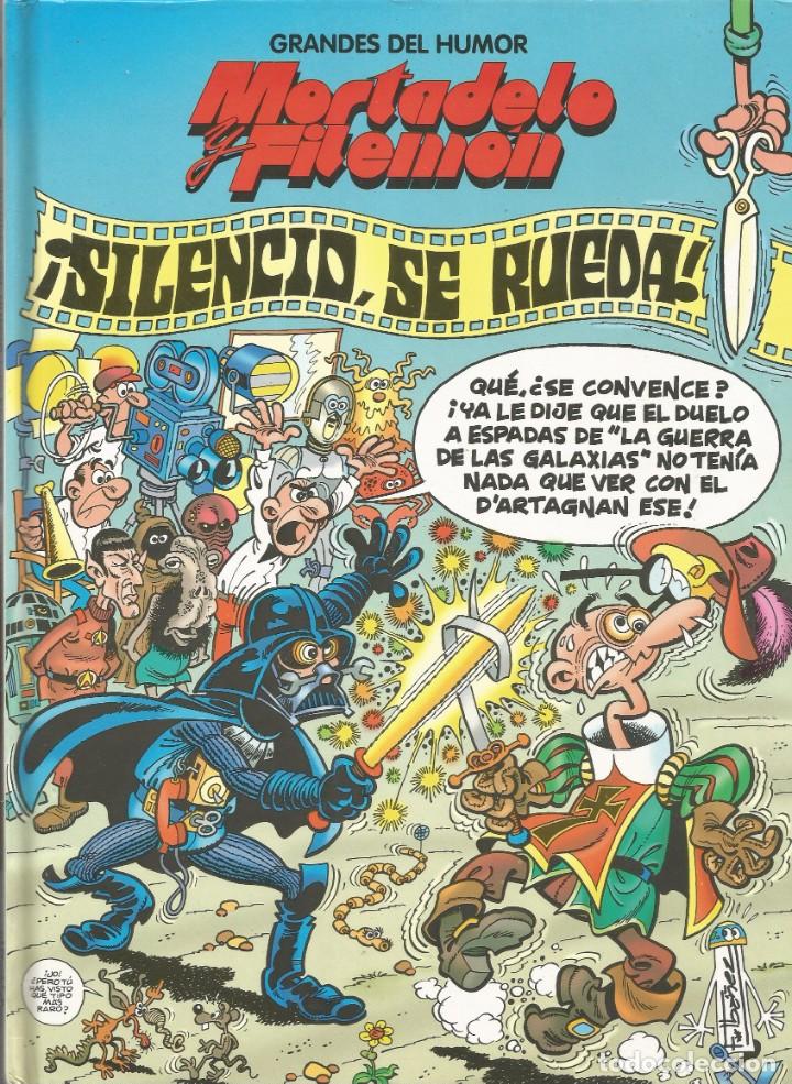 C&oacute;mics: MORTADELO Y FILEMON-CONTRABANDO,SILENCIO SE RUEDA,EXPEDIENTE J- - Foto 1