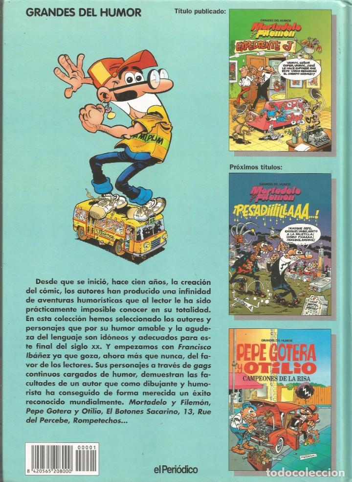 C&oacute;mics: MORTADELO Y FILEMON-CONTRABANDO,SILENCIO SE RUEDA,EXPEDIENTE J- - Foto 4
