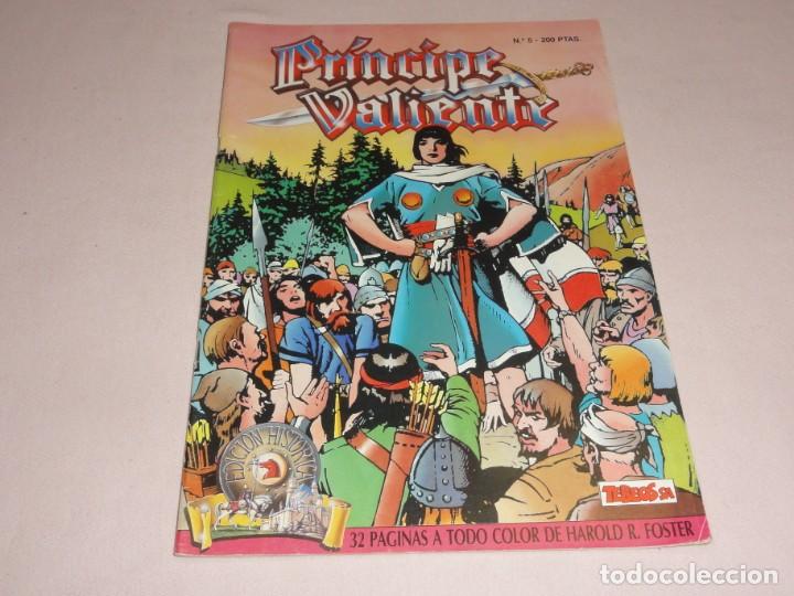 C&oacute;mics: PRINCIPE VALIENTE N&ordm; 5. EDICI&Oacute;N HIST&Oacute;RICA. EDICIONES B. 1988. C-89 - Foto 1