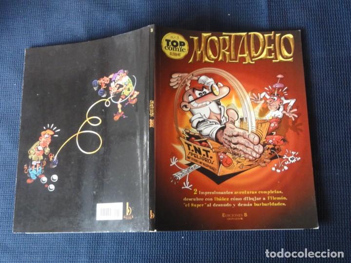 C&oacute;mics: TOP COMIC. N&ordm; 3. MORTADELO. 2 AVENTURAS COMPLETAS. EDICIONES B. 2002. C-29 - Foto 1