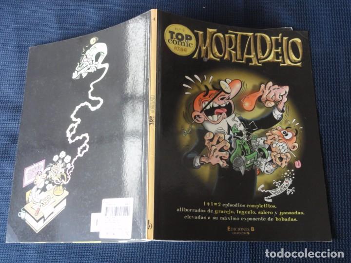 C&oacute;mics: TOP COMIC. N&ordm; 4. MORTADELO. 2 AVENTURAS COMPLETAS. EDICIONES B. 2002. C-29 - Foto 1