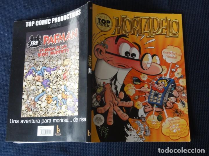 C&oacute;mics: TOP COMIC. N&ordm; 15. MORTADELO. 2 AVENTURAS COMPLETAS. EDICIONES B. 2002. C-29 - Foto 1