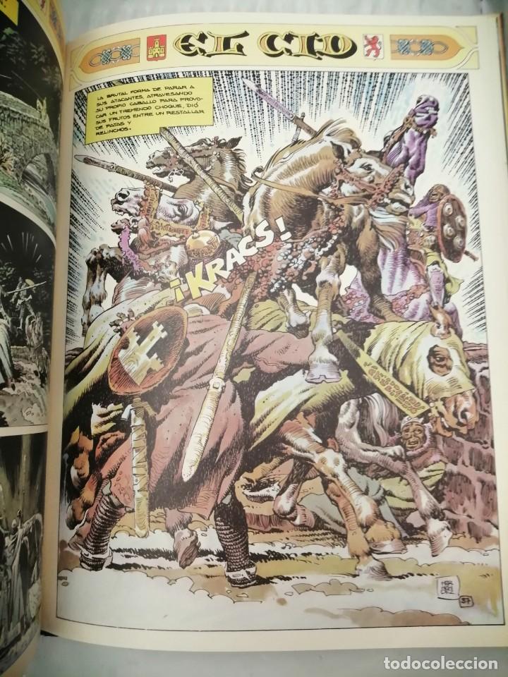 C&oacute;mics: EL CID, LIBRO 2: LAS CORTES DE LE&Oacute;N (PRIMERA EDICI&Oacute;N, TAPA DURA) - Foto 4