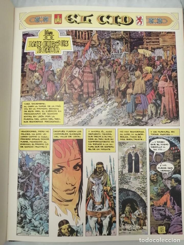 C&oacute;mics: EL CID, LIBRO 2: LAS CORTES DE LE&Oacute;N (PRIMERA EDICI&Oacute;N, TAPA DURA) - Foto 6